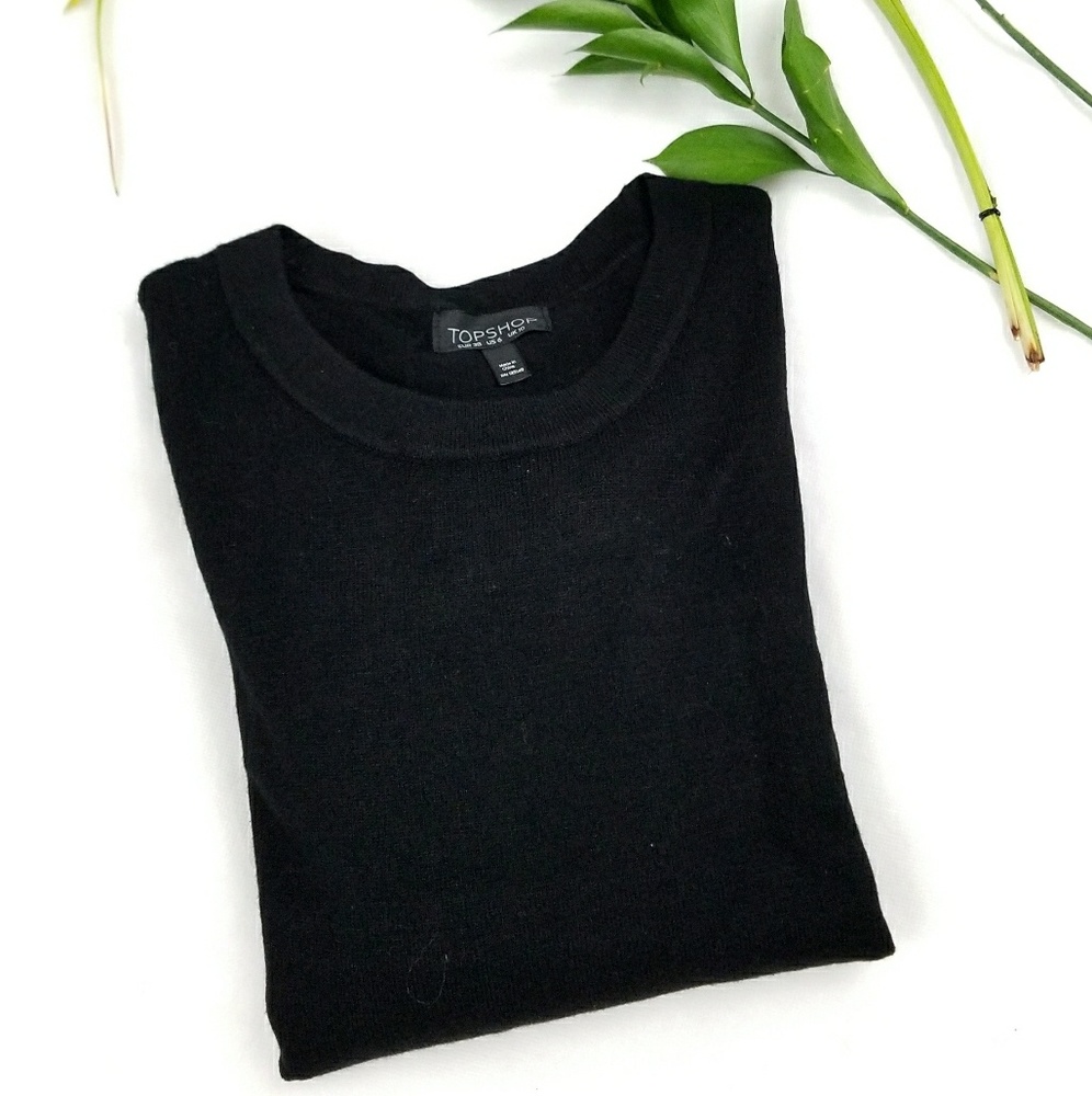 ⭐CHRISTMAS SALE⭐TOPSHOP CROP TOP SWEATER SIZE 6 - Picture 2 of 6